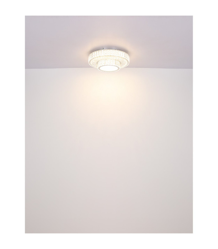 Mucky Pendant Ceiling Light Chrome LED 2700/6000K-9