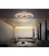 Grouni Semi Flush Ceiling Light Matt Titanium Grey LED 2700/4500/6500K-2
