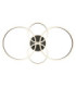Grouni Semi Flush Ceiling Light Matt Titanium Grey LED 2700/4500/6500K-4