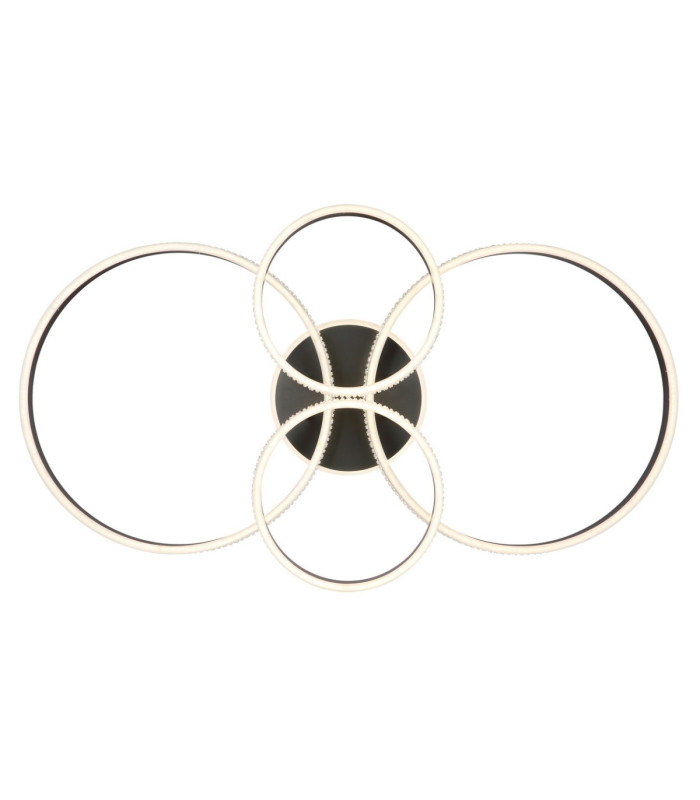 Grouni Semi Flush Ceiling Light Matt Titanium Grey LED 2700/4500/6500K-4