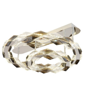 Karilion Compact Ceiling Light Chrome LED 4000K-1