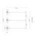 Hendricks Bar Pendant Ceiling Light Bronze LED 3000K-6