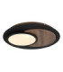 Kory Semi Flush Ceiling Light Matt Black LED 3000K-1