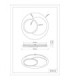 Kory Semi Flush Ceiling Light Matt Black LED 3000K-13