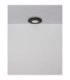Kory Semi Flush Ceiling Light Matt Black Centered LED 3000K-9