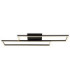 Tatjana Semi Flush Ceiling Light Matt Black LED 3000K-4