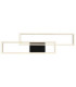 Tatjana Semi Flush Ceiling Light Matt Black LED 3000K-5