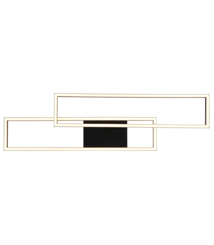 Tatjana Semi Flush Ceiling Light Matt Black LED 3000K-5