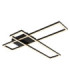 Tatjana Semi Flush Ceiling Light Matt Black LED 3000K-6