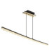 Hilton Bar Pendant Ceiling Light Matt Black LED 3000K-1