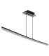Hilton Bar Pendant Ceiling Light Matt Black LED 3000K-3