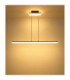 Hilton Bar Pendant Ceiling Light Matt Black LED 3000K-8