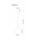 Maxy 30cm Dome Pendant Ceiling Light Matt Black E27-6