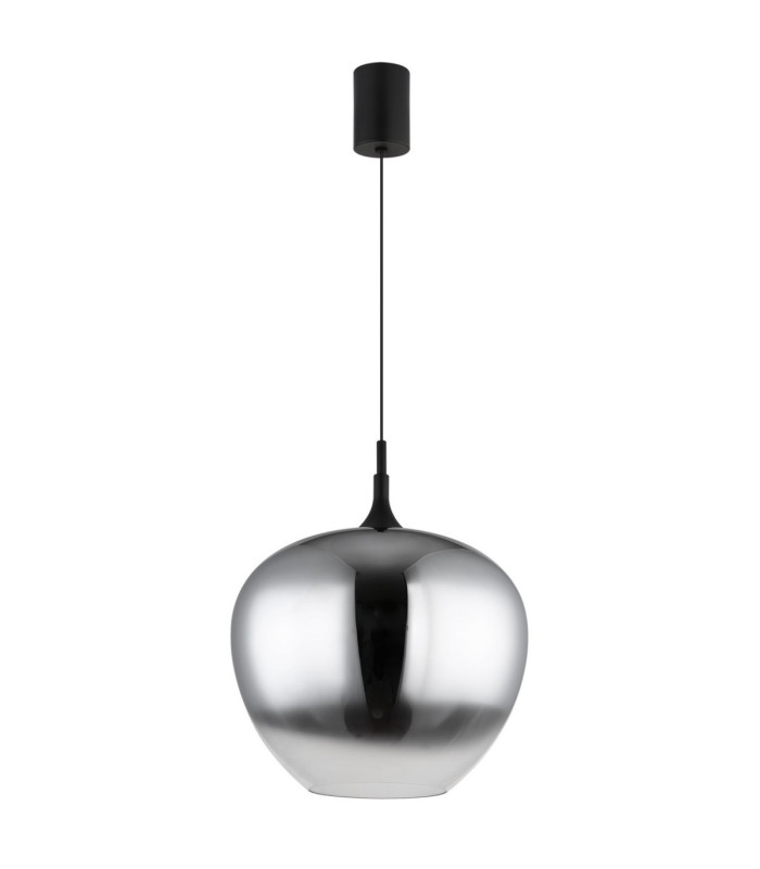 Maxy 40cm Dome Pendant Ceiling Light Matt Black E27-3