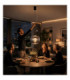 Maxy 40cm Dome Pendant Ceiling Light Matt Black E27-7