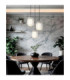 Maribel Cluster Pendant Ceiling Light Chrome 3x E27-2