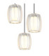 Maribel Cluster Pendant Ceiling Light Chrome 3x E27-4