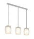 Maribel Bar Pendant Ceiling Light Chrome 3x E27-1