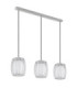 Maribel Bar Pendant Ceiling Light Chrome 3x E27-3