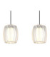 Maribel Bar Pendant Ceiling Light Chrome 3x E27-5