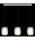 Maribel Bar Pendant Ceiling Light Chrome 3x E27-7