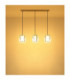 Maribel Bar Pendant Ceiling Light Chrome 3x E27-8