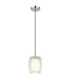 Maribel Slim Pendant Ceiling Light Chrome E27-1