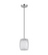 Maribel Slim Pendant Ceiling Light Chrome E27-3