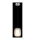 Maribel Slim Pendant Ceiling Light Chrome E27-5