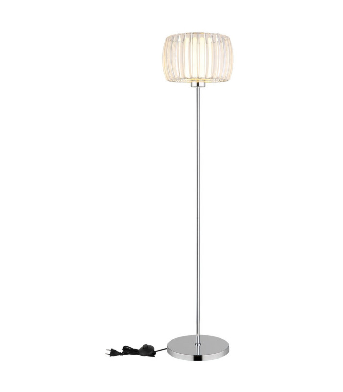 Maribel Floor Lamp Chrome E27-8