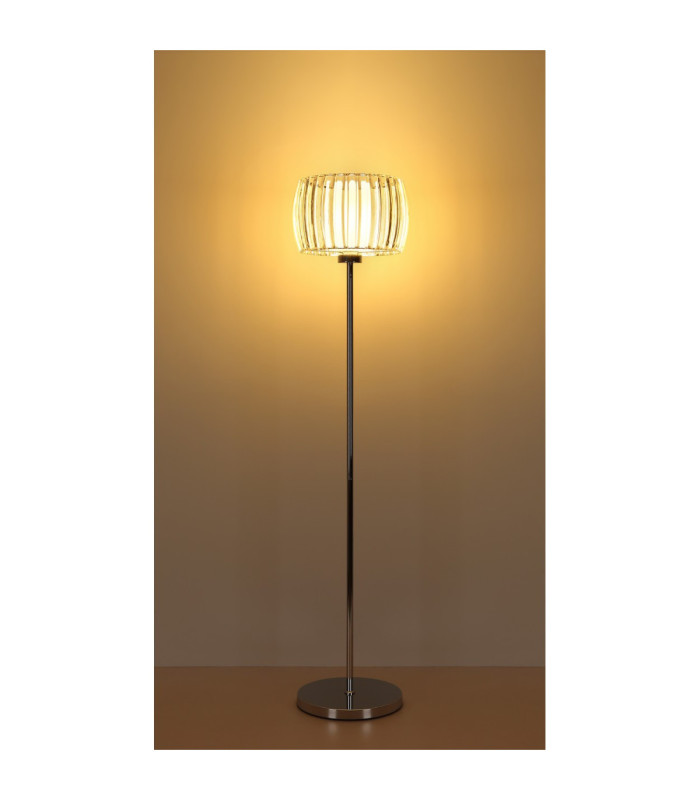 Maribel Floor Lamp Chrome E27-9