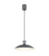 Rocha Dome Pendant Ceiling Light Matt Grey LED 3000/4000/6000K-1