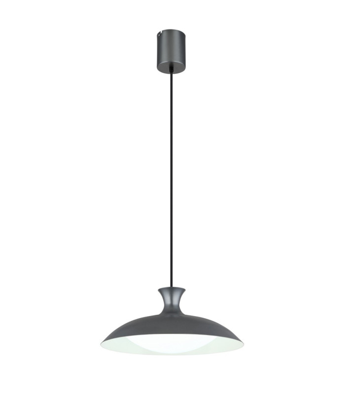 Rocha Dome Pendant Ceiling Light Matt Grey LED 3000/4000/6000K-6