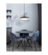 Rocha Dome Pendant Ceiling Light Matt Grey LED 3000/4000/6000K-8