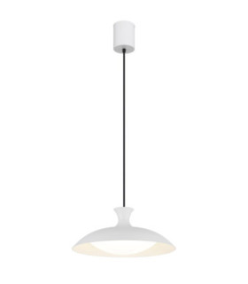Rocha Dome Pendant Ceiling Light Matt White LED 3000/4000/6000K-1