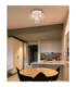 Nesa Semi Flush Ceiling Light Matt White 3x E27-6