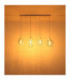 Nesa Bar Pendant Ceiling Light Matt White 4x E27-7