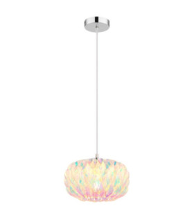Juana Pendant Ceiling Light Chrome E27-1