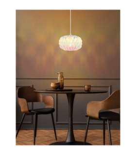 Juana Pendant Ceiling Light Chrome E27-2