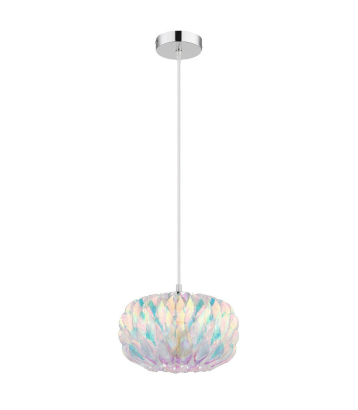 Juana Pendant Ceiling Light Chrome E27-3