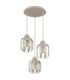 Arlen Cluster Pendant Ceiling Light Matt White 3x E27-3