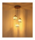 Arlen Cluster Pendant Ceiling Light Matt White 3x E27-7