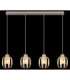 Arlen Bar Pendant Ceiling Light Matt White 4x E27-6