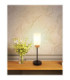 Rowena Cylindrical Table Lamp Matt Black E27-2