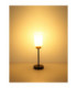 Rowena Cylindrical Table Lamp Matt Black E27-5