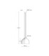 Swanson 30cm Dome Pendant Ceiling Light Matt Black Glass Amber Shade E27-6