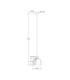 Swanson 20cm Dome Pendant Ceiling Light Matt White Glass Opal Shades E27-6