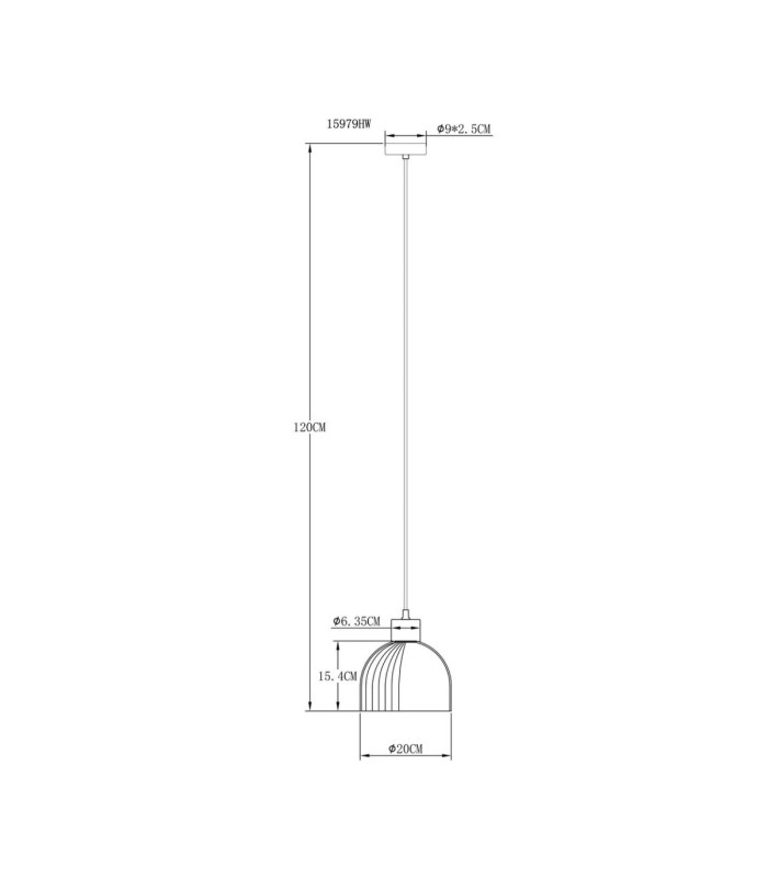 Swanson 20cm Dome Pendant Ceiling Light Matt White Glass Opal Shades E27-6
