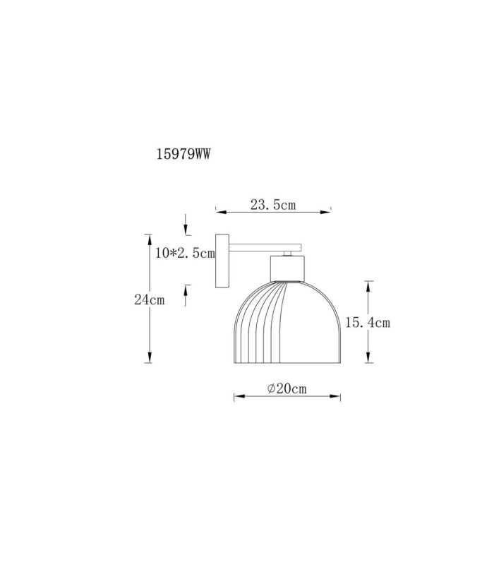 Swanson Dome Wall Lamp Matt White Glass Opal Shades E27-6