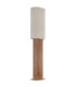 Jannie Floor Lamp Wood Brown Linen Shade E27-3